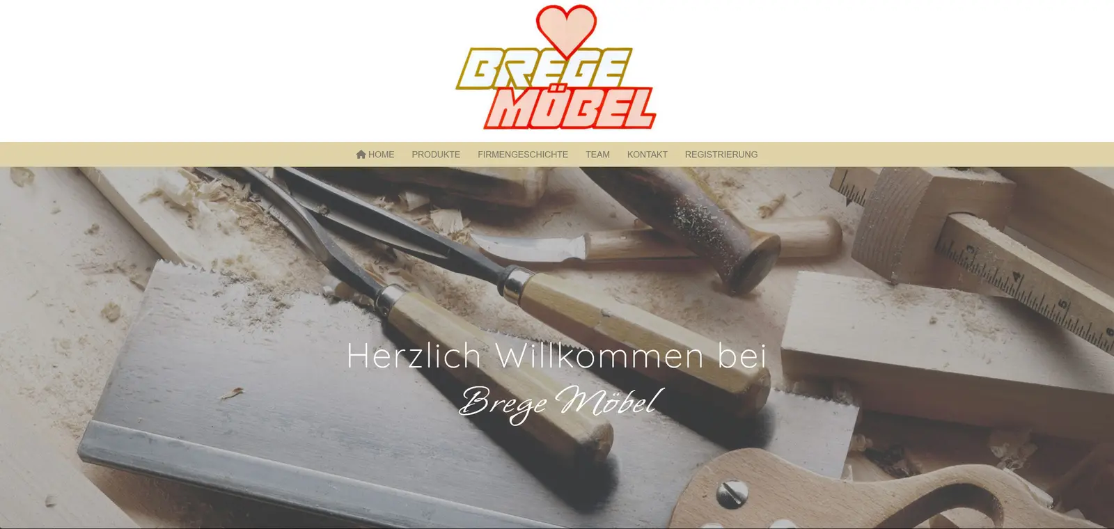 Website Brege Möbel