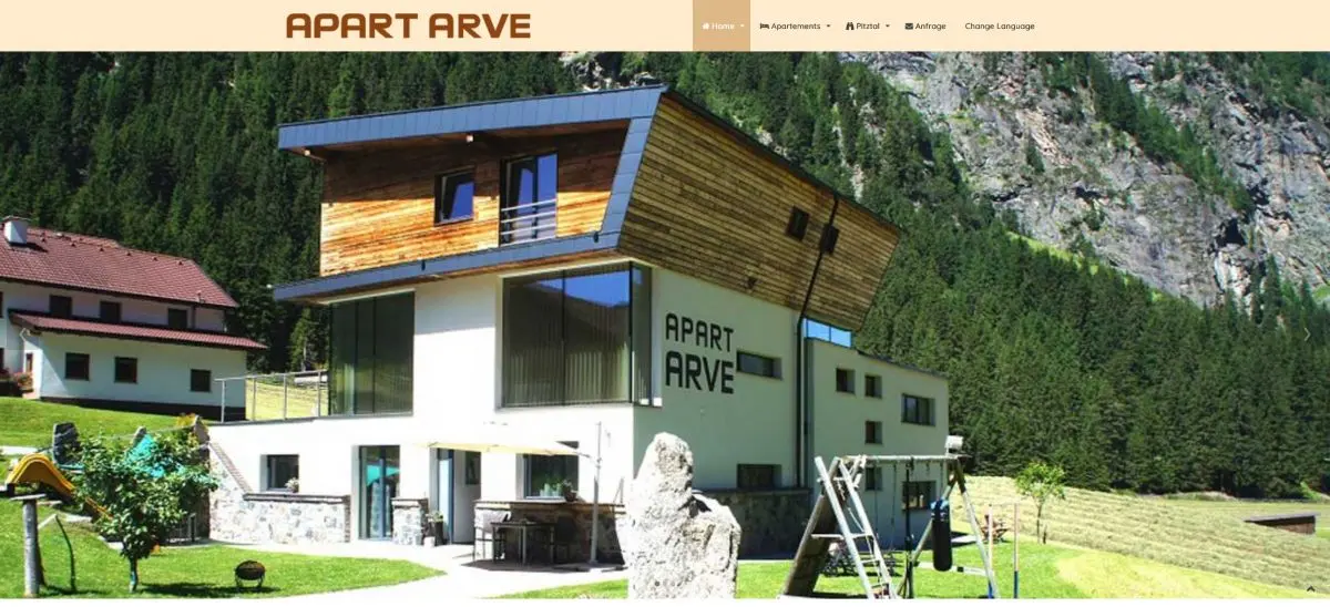Website Apart Arve