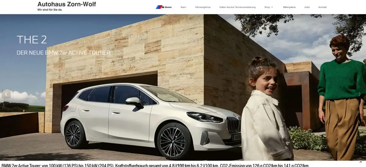 Website Zorn-Wolf GmbH