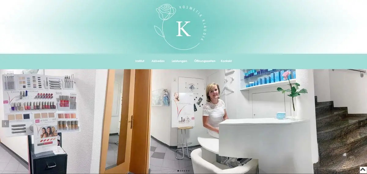Website Kosmetik Klaudia