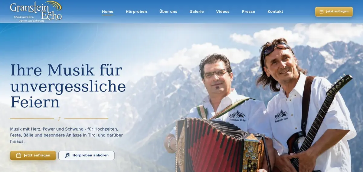 Website Gransteinecho
