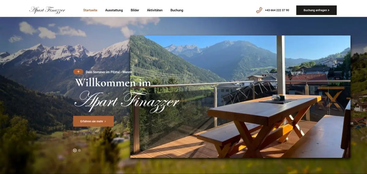 Website Apart Finazzer