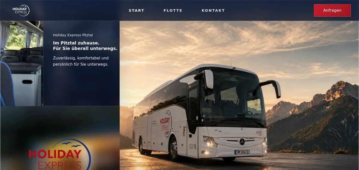 Website Holidayexpress Pitztal