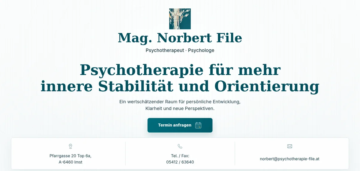 Website Psychotherapie File
