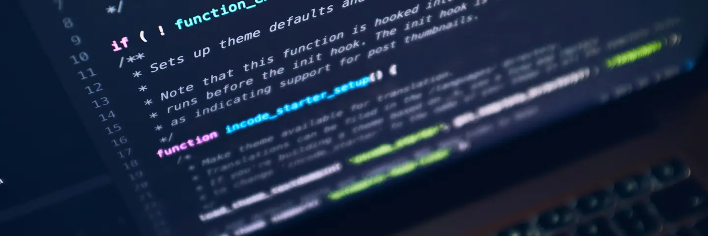 Quellcode einer individuellen Softwarelösung